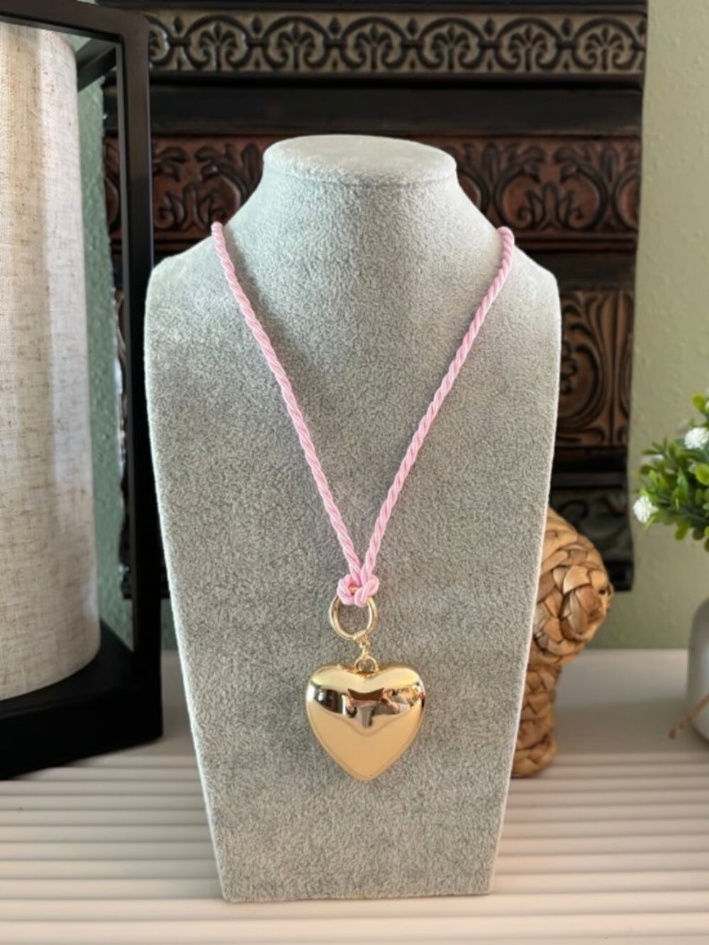 Park Lane Dazzle Drop Heart Pendant Necklace